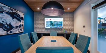 Conference room & private offices